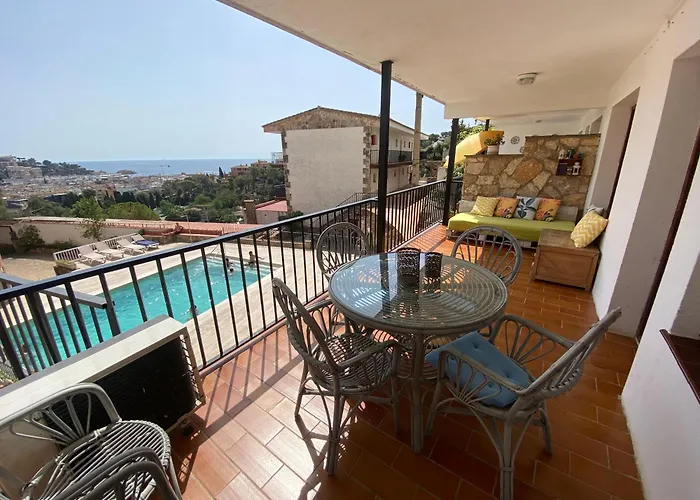Tossa De Mar, Miramar Con Piscina